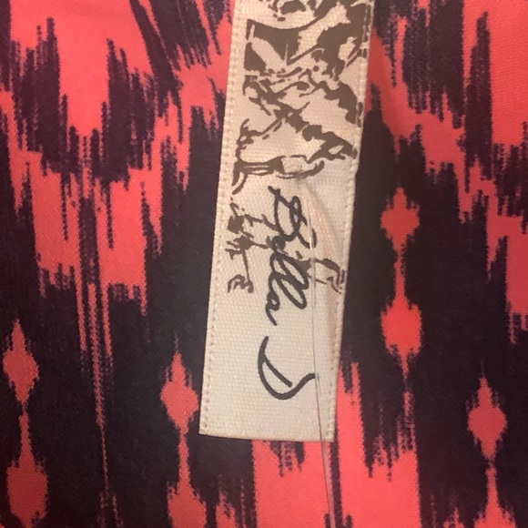 Hot pink/ navy dress - Picture 3 of 3